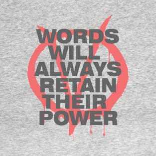 Words Power - V for Vendetta T-Shirt